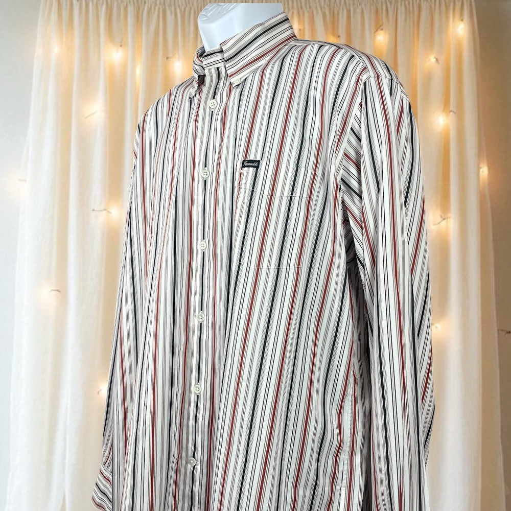 Faconnable Button Down Button Up Shirt - image 2